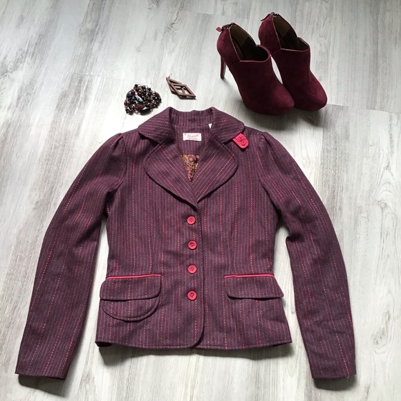 Vintage Penguin Glam Goth Blazer - Picture 2 of 8